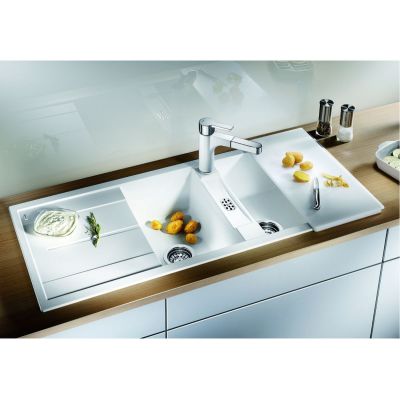Zlewozmywak granitowy 116x50 cm 518884 Blanco Metra 8 S