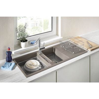 Zlewozmywak granitowy 116x50 cm 518884 Blanco Metra 8 S