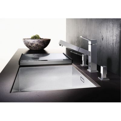 Zlewozmywak stalowy 54x44 cm stal 521589 Blanco Zerox 500-U