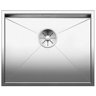 Zlewozmywak stalowy 54x44 cm stal 521589 Blanco Zerox 500-U