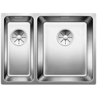 Zlewozmywak stalowy 58.5x44 cm 522977 Blanco Andano 340/180-U