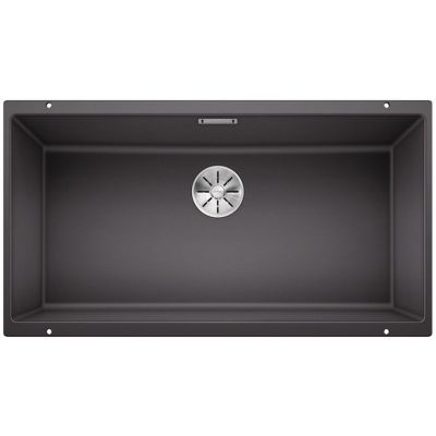 Zlewozmywak granitowy 80x40 cm szary/grafitowy/onyx 523142 Blanco Subline 800-U