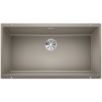 Zlewozmywak granitowy 80x40 cm brązowy 523148 Blanco Subline 800-U