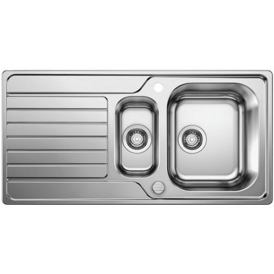Zlewozmywak stalowy 100x50 cm 523379 Blanco Dinas 6 S