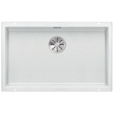 Zlewozmywak granitowy 70x40 cm biały 523446 Blanco Subline 700-U