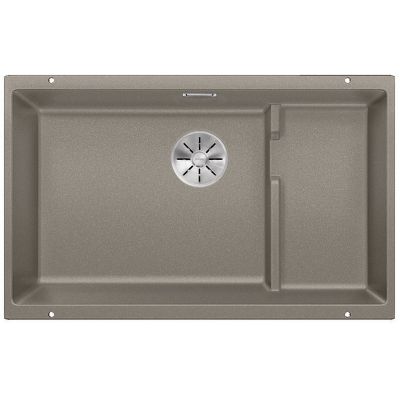 Zlewozmywak granitowy 70x40 cm szary/grafitowy/onyx 523459 Blanco Subline 700-U Level