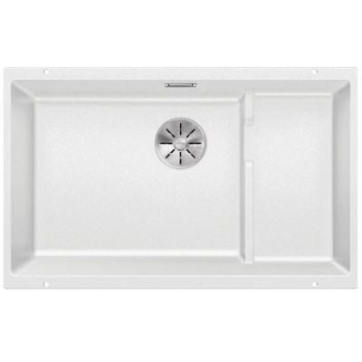 Zlewozmywak granitowy 70x40 cm biały 523542 Blanco Subline 700-U Level