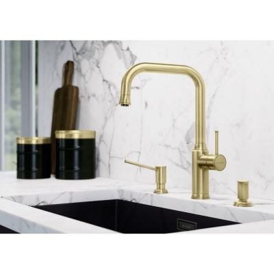 Blanco Livia-S 526687 bateria kuchenna złoto/stare złoto