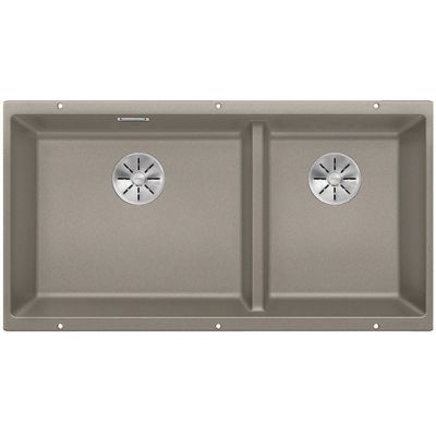 Zlewozmywak granitowy 82.5x40 cm brązowy 523591 Blanco Subline 480/320-U