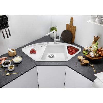 Zlewozmywak granitowy 105.7x57.5 cm 523660 Blanco Delta II