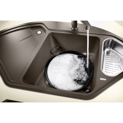 Zlewozmywak granitowy 105.7x57.5 cm 523669 Blanco Delta II
