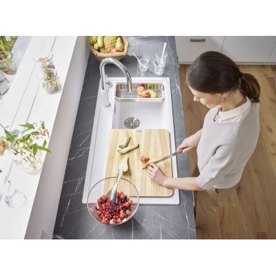Zlewozmywak granitowy 100x51 cm 523968 Blanco Zenar XL 6 S