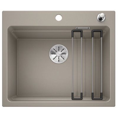 Zlewozmywak granitowy 60x51 cm brązowy 524536 Blanco Etagon 6