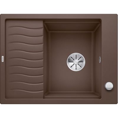 Zlewozmywak granitowy 65x50 cm 524823 Blanco Elon 45 S