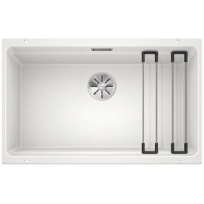 Zlewozmywak granitowy 73x46 cm biały 525171 Blanco Etagon 700-U