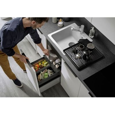 Zlewozmywak granitowy 51x46.5 cm 525222 Blanco Naya 45