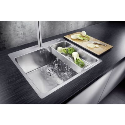 Zlewozmywak stalowy 54x50 cm 525245 Blanco Andano 500-IF/A