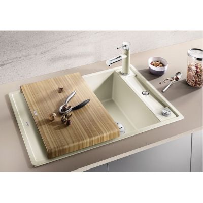 Zlewozmywak granitowy 78x51 cm 523174 Blanco Axia III 45 S