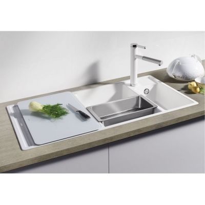 Zlewozmywak granitowy 100x51 cm 523482 Blanco Axia III 6 S