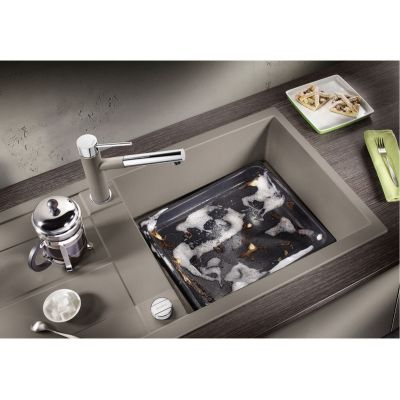 Zlewozmywak granitowy 100x50 cm czarny 525931 Blanco Metra XL 6 S