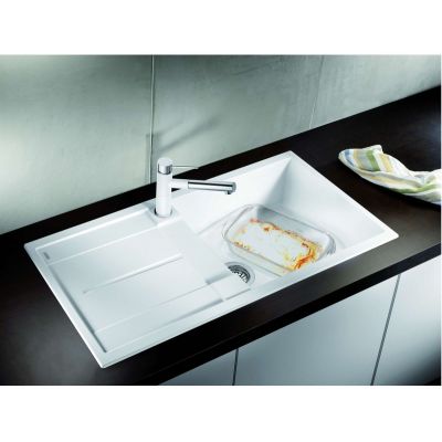 Zlewozmywak granitowy 100x50 cm czarny 525931 Blanco Metra XL 6 S