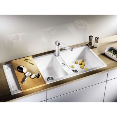 Zlewozmywak granitowy 116x50 cm 513071 Blanco Metra 8 S