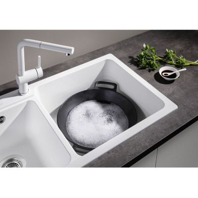 Zlewozmywak granitowy 116x50 cm 525780 Blanco Naya 8 S
