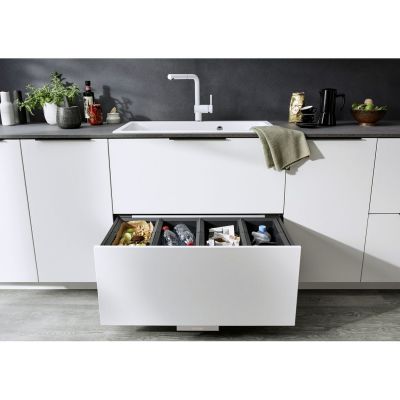 Zlewozmywak granitowy 86x51 cm 525947 Blanco Naya XL 9