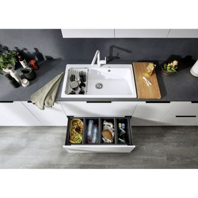 Zlewozmywak granitowy 86x51 cm 525947 Blanco Naya XL 9