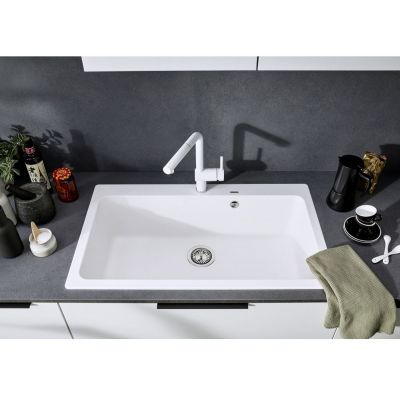 Zlewozmywak granitowy 86x51 cm 525947 Blanco Naya XL 9