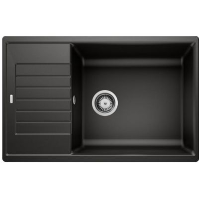 Zlewozmywak granitowy 78x50 cm czarny 526019 Blanco Zia XL 6 S Compact
