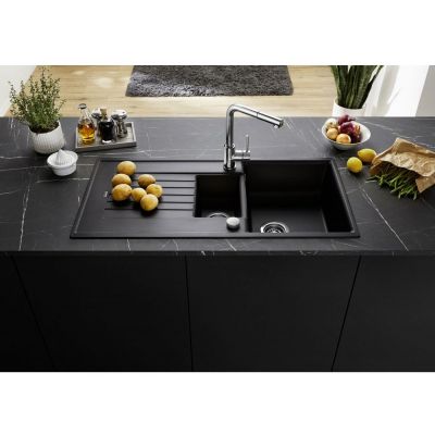 Zlewozmywak granitowy 100x50 cm 526020 Blanco Zia 6 S