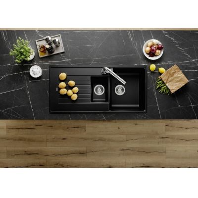 Zlewozmywak granitowy 100x50 cm 526021 Blanco Zia 6 S