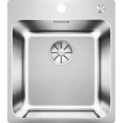 Zlewozmywak stalowy 50x44 cm 526119 Blanco Solis