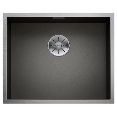 Zlewozmywak stalowy 54x44 cm grafit 526243 Blanco Zerox 500-U