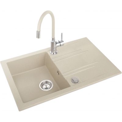 Zlewozmywak z baterią DRGM4878SASET1PL Ferro Mezzo II