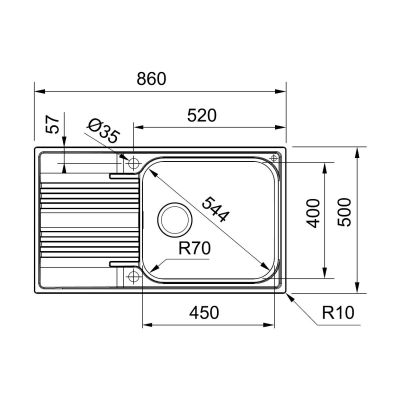 Zestaw Franke 1010368324 + Oltens 35202100