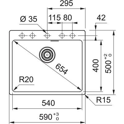Zestaw Franke 1140661794 + Oltens 35204300