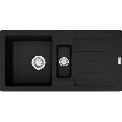 Zlewozmywak granitowy 86x43.5 cm czarny 1140676322 Franke Strada