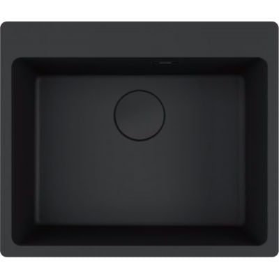 Zlewozmywak granitowy 59x50 cm czarny 1140693579 Franke Maris