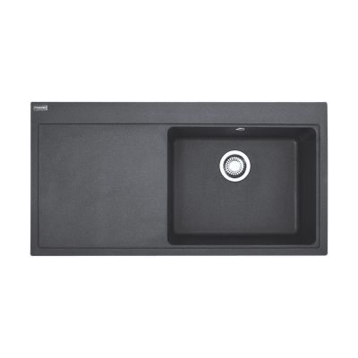 Zlewozmywak granitowy 100x51.5 cm szary/grafitowy/onyx 1140675940 Franke Mythos