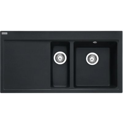 Zlewozmywak granitowy 100x51.5 cm szary/grafitowy/onyx 1140675936 Franke Mythos