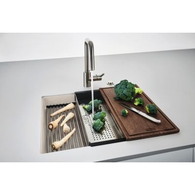 Zlewozmywak granitowy 52x42 cm beżowy-brązowy 1250528609 Franke Kanon