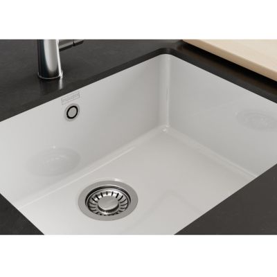 Zlewozmywak ceramiczny 50.5x40 cm biały 1260738290 Franke KubusX