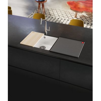 Zlewozmywak ceramiczny 50.5x40 cm biały 1260738290 Franke KubusX