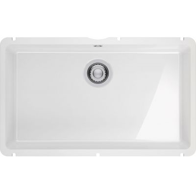 Zlewozmywak ceramiczny 70.5x40 cm biały 1260738294 Franke KubusX