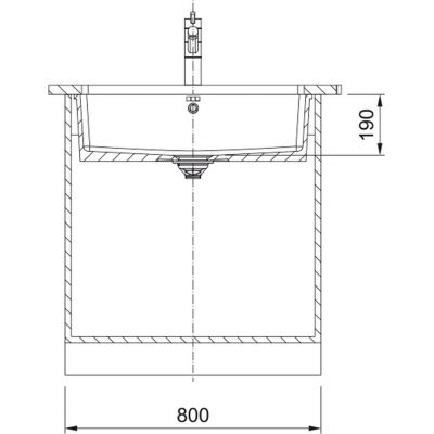 Zlewozmywak ceramiczny 70.5x40 cm biały 1260738294 Franke KubusX