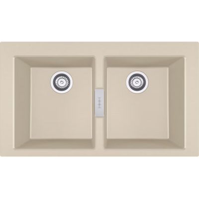 Zlewozmywak granitowy 86x50 cm beżowy 1430671692 Franke Sirius 2.0