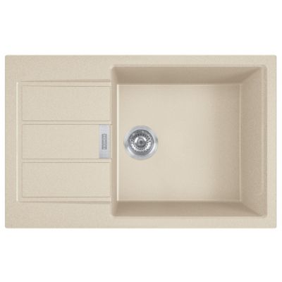 Zlewozmywak Tectonite 78x50 cm beżowy 1430676418 Franke Sirius