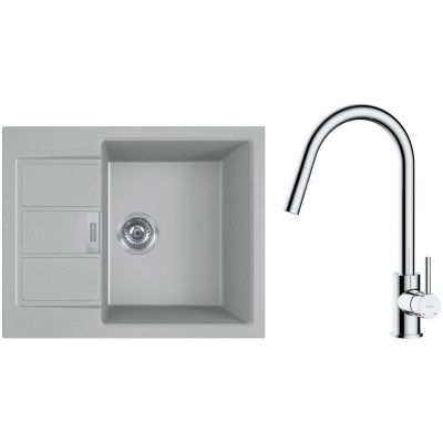 Zestaw Franke 1430618668 + Oltens 35204100